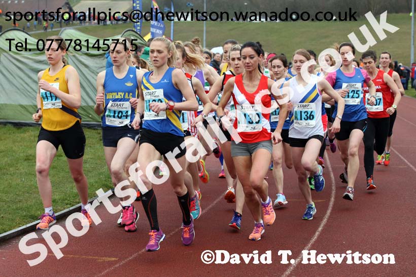 Senior womens Northern 6 Stage Road Relay, Sunderland. Photo: David T. Hewitson/Sports for All Pics